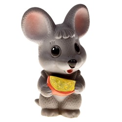 Резиновая игрушка «Мышонок с сыром»