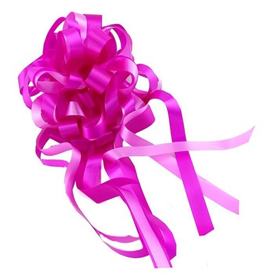 Бант-шар Пастель "Комбо" Фуксия с розовым / 11 см 11 см /d-38,5 см
