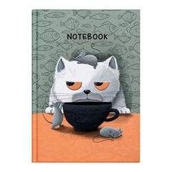 Записная книжка 'Notebook' арт. 61481 ГРУСТНЫЙ КОТ