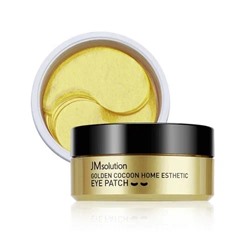 Jm Solution Патчи с экстрактом золотого шелкопряда - Golden cocoon home esthetic eye patch, 60шт