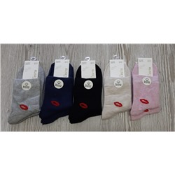 Носки женские (В упаковке 10 пар, цвета разные) 413