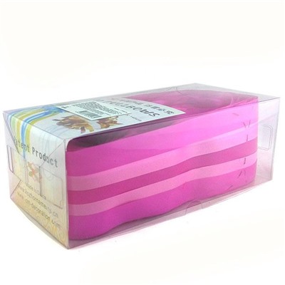 Бант-шар Пастель "Комбо" Фуксия с розовым / 11 см 11 см /d-38,5 см