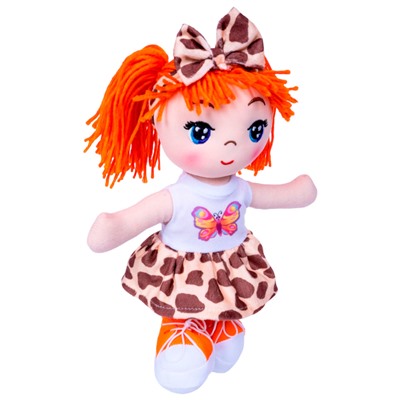 Кукла Oly 26 см Кира оранжевые волосы мягк. ВВ5515 в Самаре