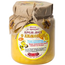Крем-мед натуральный с лимоном