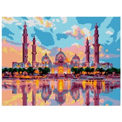 Набор для творчества Алмазная мозаика Мечеть Зайда 30*40 см Ам-062 LORI в Самаре