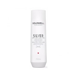 Gоldwell dualsenses silver шампунь корректирующий для седых и светлых 250 мл