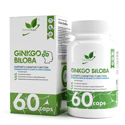 Гинкго билоба экстракт / Ginkgo biloba extract / 60 капс.