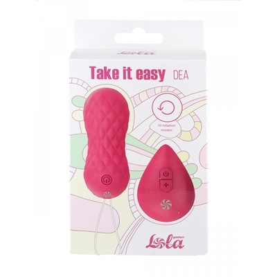 Вращающиеся виброшарики на пульте Take it Easy Dea Pink 9021-04lola