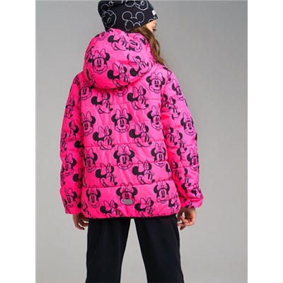 12241090 Куртка текстильная с полиуретановым покрытием для девочек