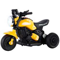 Электромобиль FLQ-606 Мотоцикл желтый в Самаре