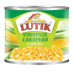 Кукуруза Консервация отбороная LUTIK, 425мл