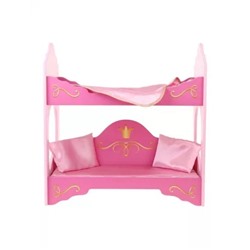 Кроватка двухэтажная Принцесса