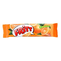 Жевательные конфеты FRITT (апельсин) 70 гр