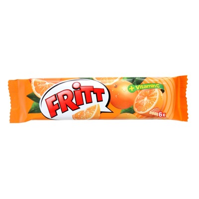 Жевательные конфеты FRITT (апельсин) 70 гр