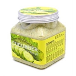 Скраб для тела Sherbet Body Scrub Cucumber 350гр с экстрактом огурца