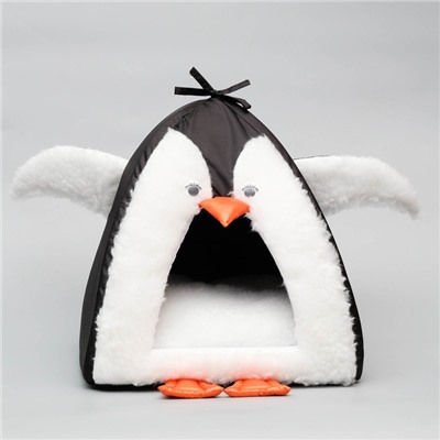 Домик для животных "Пингвин", 35 х 32 х 35 см