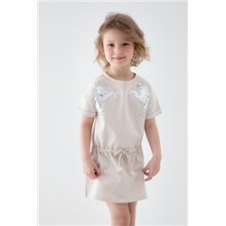 20220200577, Платье детское для девочек Kalanhoe бежевый