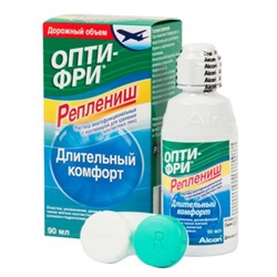 Opti-Free Replenish 90 ml Многоцелевой раствор с контейнером
