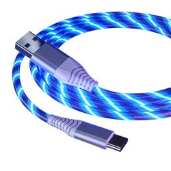 USB кабель Type-C светящийся
