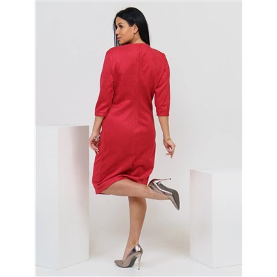 Платье женское Текс-Плюс, цвет красный
