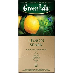 Чай Greenfield Lemon Spark черный фольгир.25пак/уп 0711-10