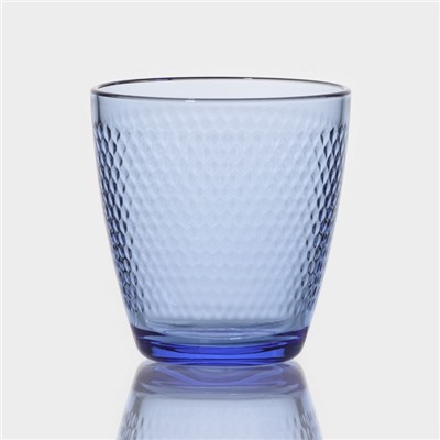 Стакан низкий стеклянный «Концепто Идиль», 250 мл, цвет синий