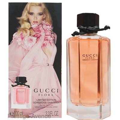 Gucci - Туалетная вода Flora by Gucci Gorgeous Gardenia Limited Editioin 100мл (розовая)