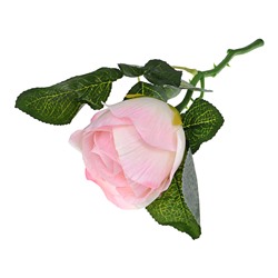 TCV009-05 Искусственный цветок Роза, 29х7см, цвет розовый