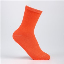 Носки детские цвет оранжевый, размер 20-22