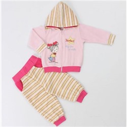 U1031/4 Комплект детский Эмилия (куртка+брюки), розовый