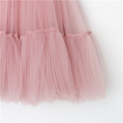 Платье детское с пышной юбкой KAFTAN, рост 86-92, розовый