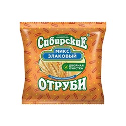 Отруби Сибирские Злаковый микс (пшеничные, ржаные), 180 г Сибирская Клетчатка