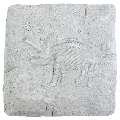 Набор археолога  "Трицератопс" камень,4 инструмента,книжка,очки,маска, в коробке И-5863 в Самаре