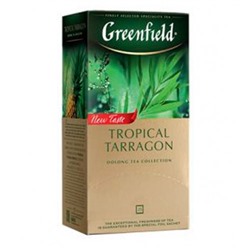 GREENFIELD Гринфилд Чай TROPICAL TARRAGON тархун 25 пак.