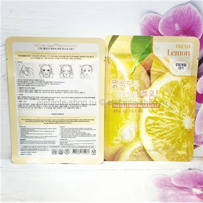 Тканевая маска для лица 3W Clinic Fresh Lemon Sheet Mask (78)