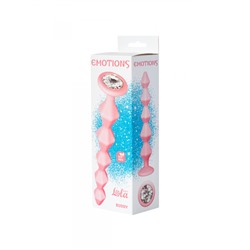 Анальная Цепочка с Кристаллом Emotions Buddy Pink 1400-01lola