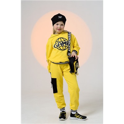 Детские брюки 7424 (желтый)
