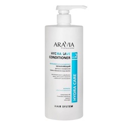 ARAVIA Бальзам-кондиционер увлажняющий для восстановления сухих, обезвоженных волос Hydra Save Conditioner, 1000 мл, Средства по уходу за волосами, ARAVIA