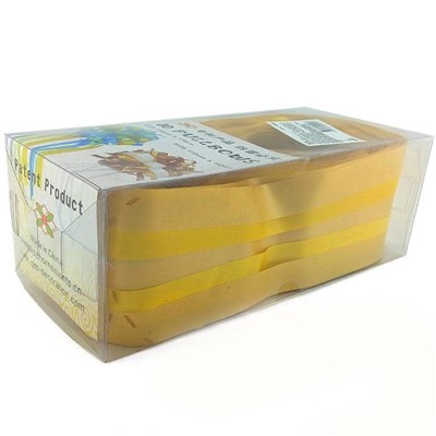 Бант-шар Пастель "Комбо" Песочный с желтым / 11 см 11 см /d-38,5 см