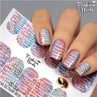 Fashion Nails, Слайдер-дизайн M77