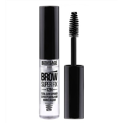 LuxVisage Гель для бровей суперсильной фиксации BROW SUPER FIX 12H Бесцветный 6г