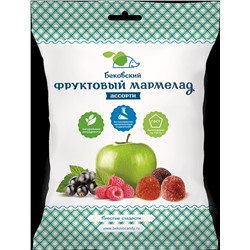 Бековский фруктовый мармелад ассорти, 250 грамм