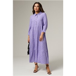 Платье  Панда артикул 139983w фиолетовый