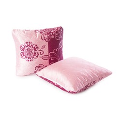 Розовый фламинго подушка файбер трикот