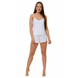 Пижама женская, модель 11, белый (вискоза)