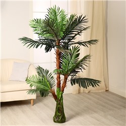 Дерево искусственное "Пальма" 150 см (размер основания ствола= 17х14см)