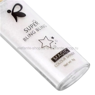 Хайлайтер для лица и тела Sparcli Super Bling Bling Magic Colour Shiner Silver Bottle 9g