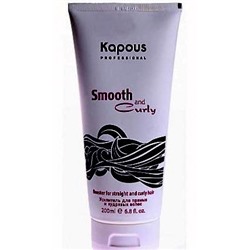 Kapous smooth and curly усилитель для прямых и кудр. волос 300мл