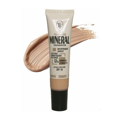 Triumph Тональный Крем тон 55 Натуральный беж Mineral Foundation CTW 25 30 мл