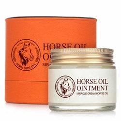 Крем для лица Bioaqua Horse Oil Ointment Miracle Cream  против морщин, 70 г